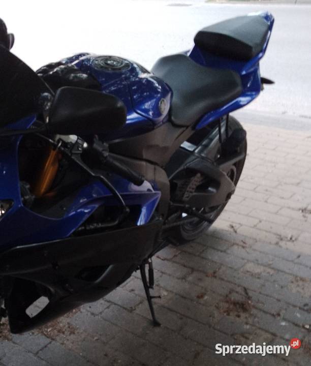 Yamaha R6 bagażnik