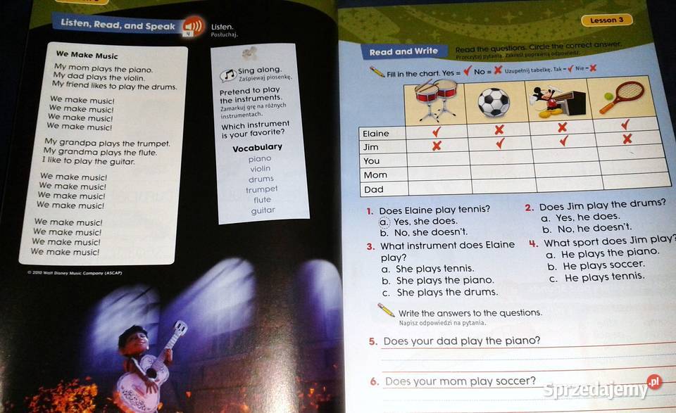 Step up 2 Review Book Practice and Learn Disney Chełm