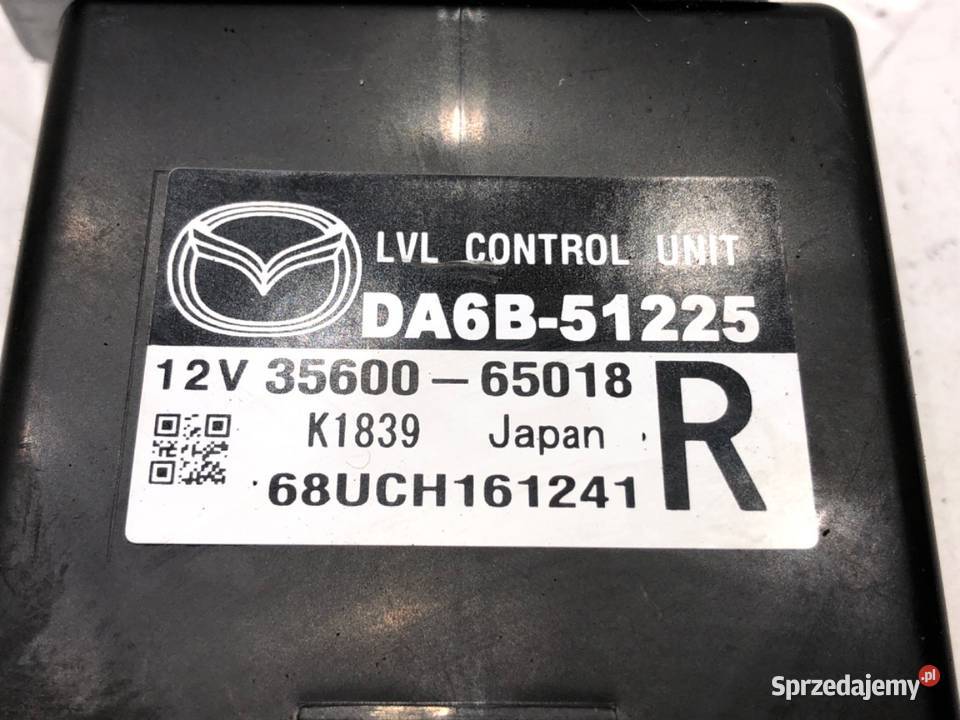 MODUŁ ŚWIATEŁ MAZDA 2 DL DA6B51225 STEROWNIK