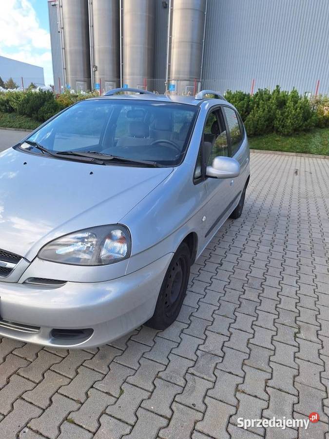 Chevrolet Tacuma 2008r z LPG srebrny śląskie Gliwice