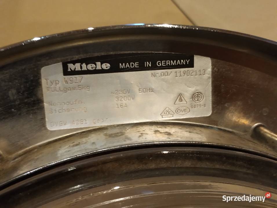 Drzwi drzwiczki okno szkło pralka pralka Miele Katowice