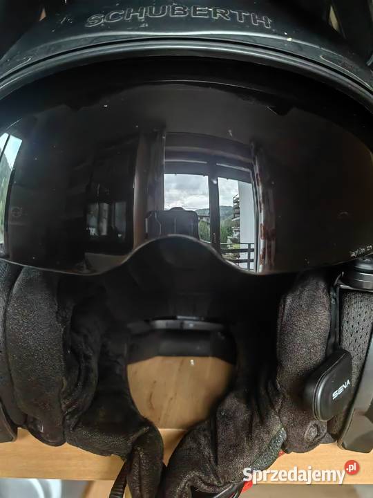Kask Motocyklowy Schuberth E1 plus interkom Wisła
