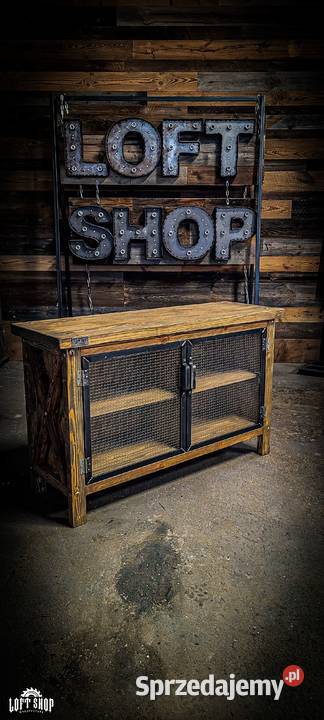 Komoda loftowa MONTANA GLASS DOORS Jelcz-Laskowice