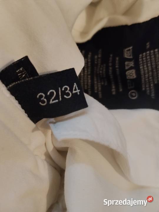 Spodnie białe męskie Polo Ralph Lauren 3234