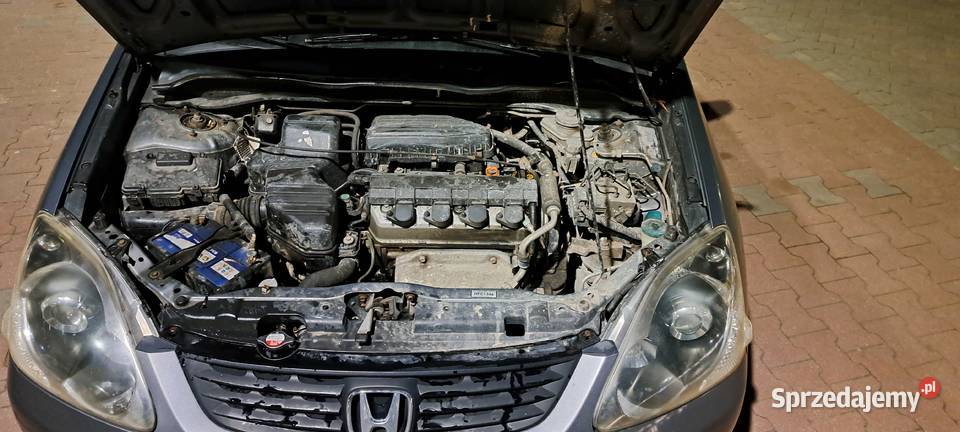 Honda Civic 7 uszkodzona 1400cm3 Warszawa sprzedam