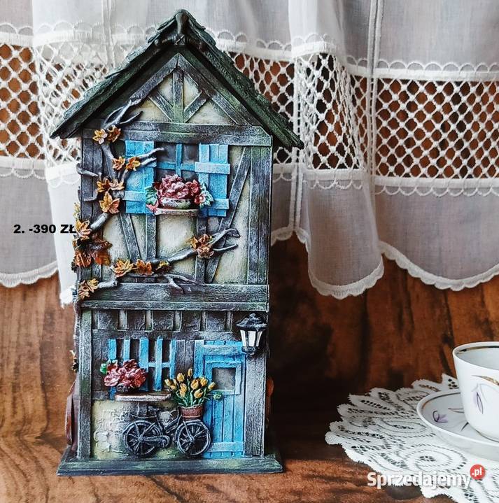 Herbaciarka handmade z detalami Ostróda