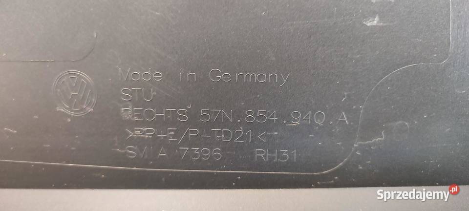 VW TAYRON TIGUAN III LISTWA DRZWI PRAWY PRZÓD Szyby sprzedam