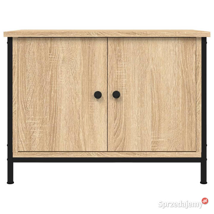 Szafka TV z drzwiczkami dąb sonoma 60x35x45 mazowieckie Warszawa