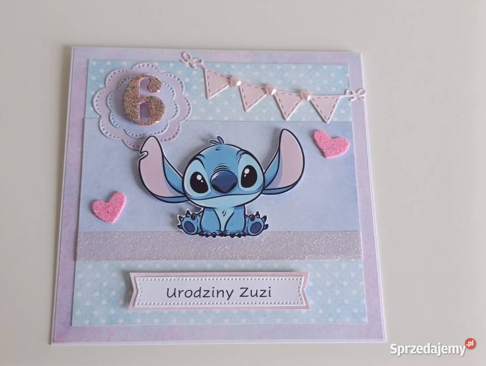 Personalizowana kartka urodzinowa ręcznie Łódź