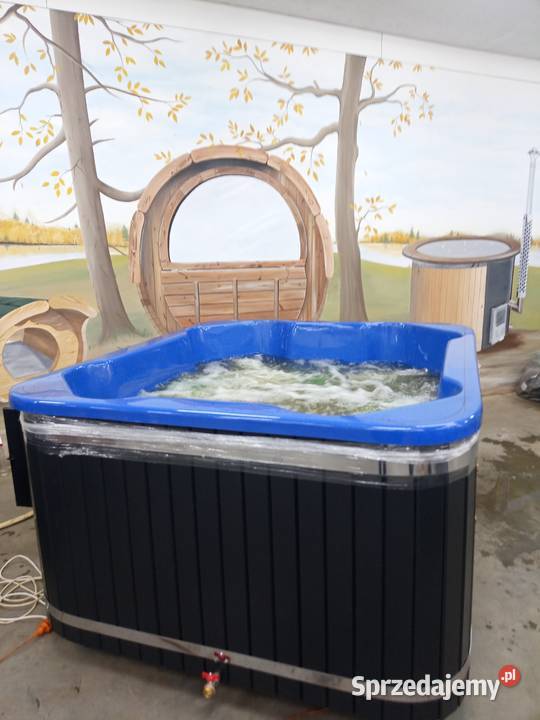 Jacuzzi Ogrodowe Gorąca Beczka Kwadratowa Balia Puńsk
