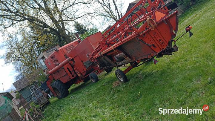 Kombajn Zbożowy Bizon Z056 1985r nieuszkodzony Wola Goryńska