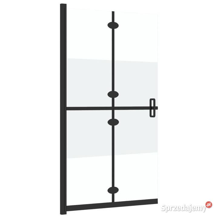 vidaXL Składana ścianka prysznicowa pół mrożone mazowieckie Warszawa sprzedam