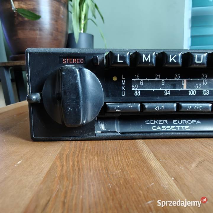 Becker Europa 663 oryginalne radio samochodowe Brzezie k. Sulechowa