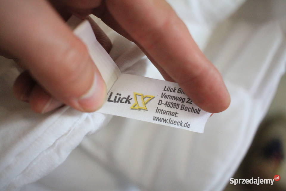 Kołdra Luck niemiecka 200 x 140 wiele sztuk śląskie Pszczyna