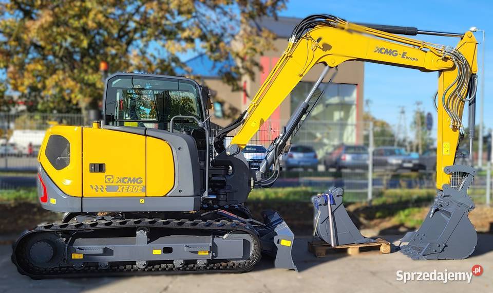 Koparka gąsienicowa XCMG XE80E 9 ton Gorzów Wielkopolski