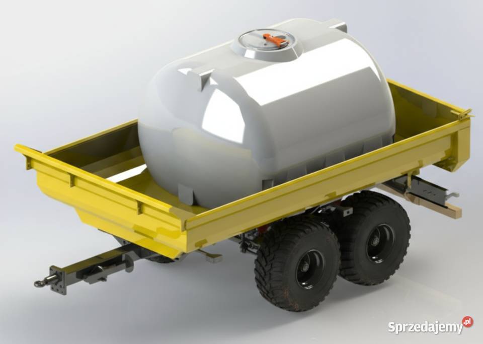 ZBIORNIK WODY PITNEJ przyczepa 5000 L dostępna Gołdap sprzedam