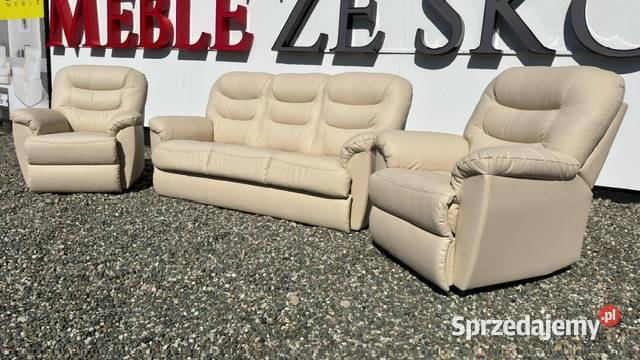 Mega okazja 20 Komplet TANIA II spanie funkcje Piasek