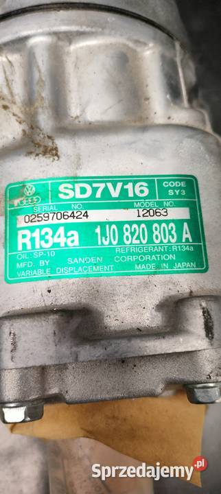sprężarka klimatyzacji SD7V16 NIE UŻYWANA Przemyśl sprzedam