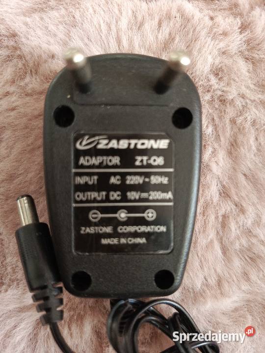 ŁADOWARKA Adapter ZASTONE ZTQ6 AC 220V50Hz DC śląskie