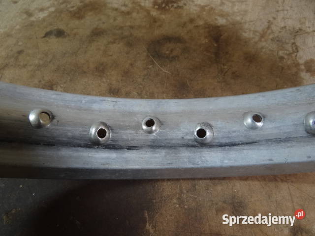 felga obręcz przednia 18 Aluminiowa MZ org DDR Części i akcesoria motocyklowe lubuskie Żary