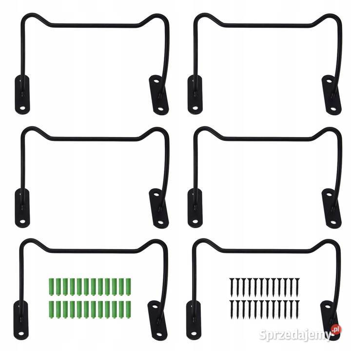 Zestaw 10 metalowych stojaków na wino montowany Ciemierów