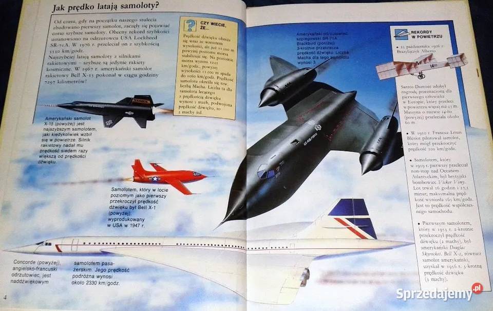 Koła skrzydła i żagle Świat bez tajemnic Jackie Rok wydania 1991 Chełm