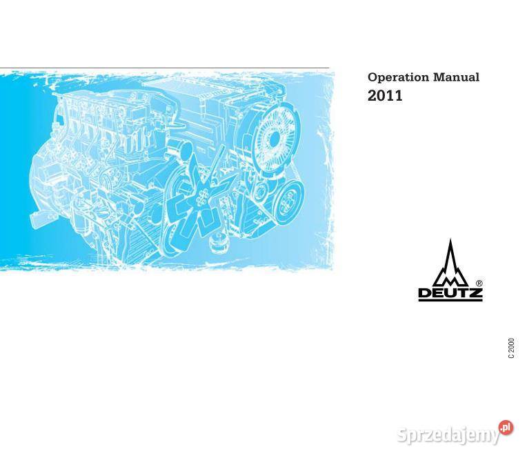 Deutz silnik BFLFM 2011 instrukcja obsługi Pozostałe Kielce