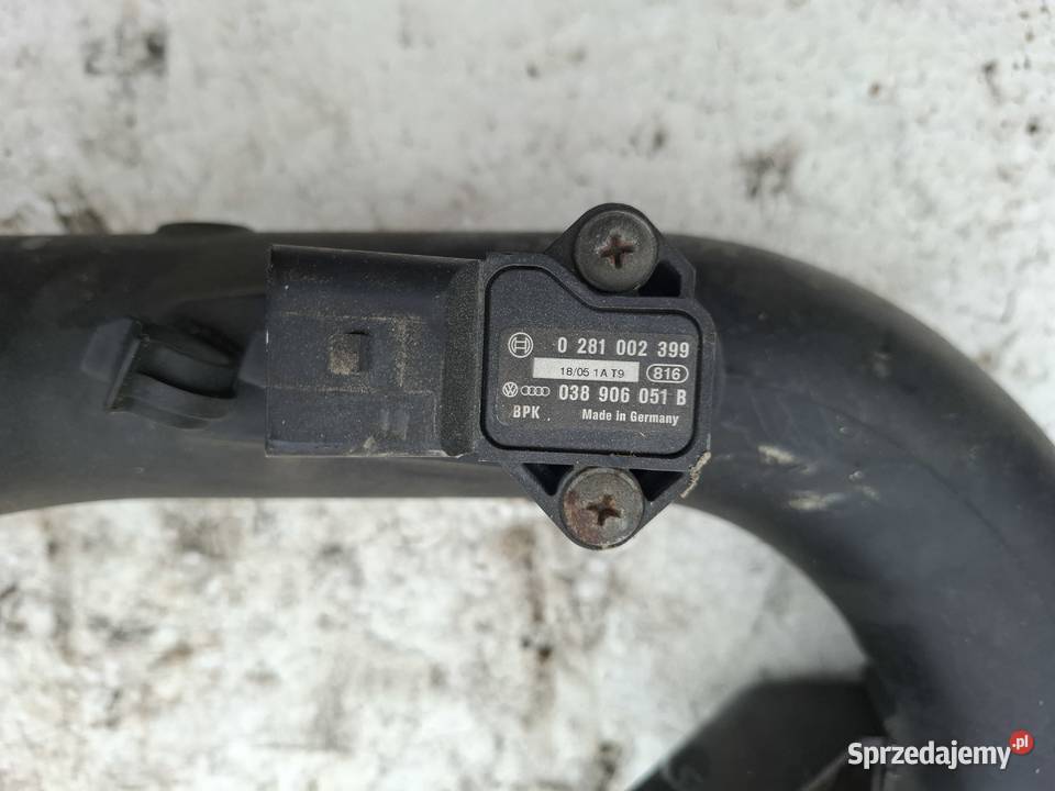 Rura Przewód Powietrza Audi A4 B7 19TDI 116 Pozostałe Wisznice