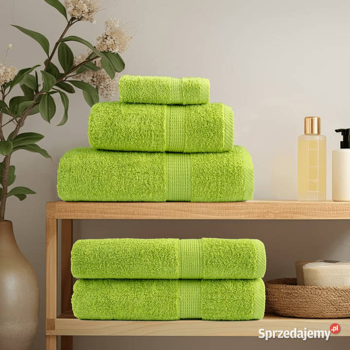 Ręczniki premium SOLUND 4 zielone 100x200 600 g Warszawa
