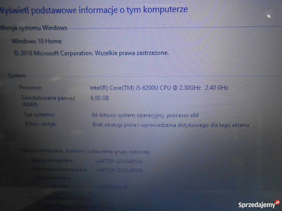 Laptop LENOVO Ideapad 310 śląskie Katowice
