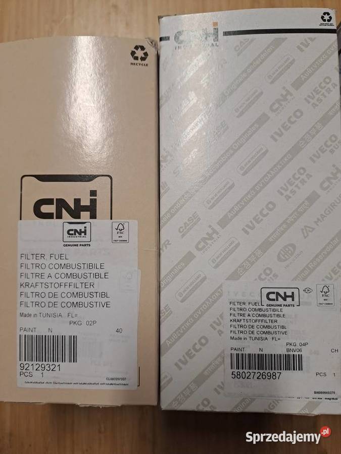 Zestaw 3 filtrów Case Optum Case Puma Holland HD Wrocław sprzedam