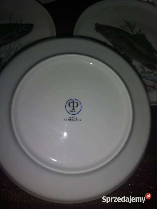 Talerzyk deserowy ryby CP Colditz Made in