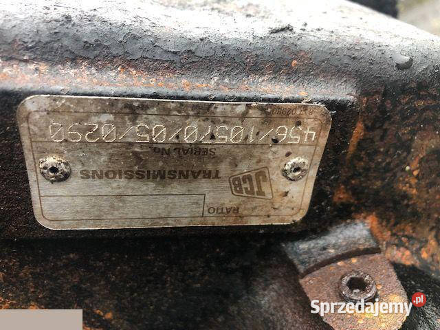 JCB Fastrack Reduktor Skrzyni Biegów Pozostałe Jastrzębniki
