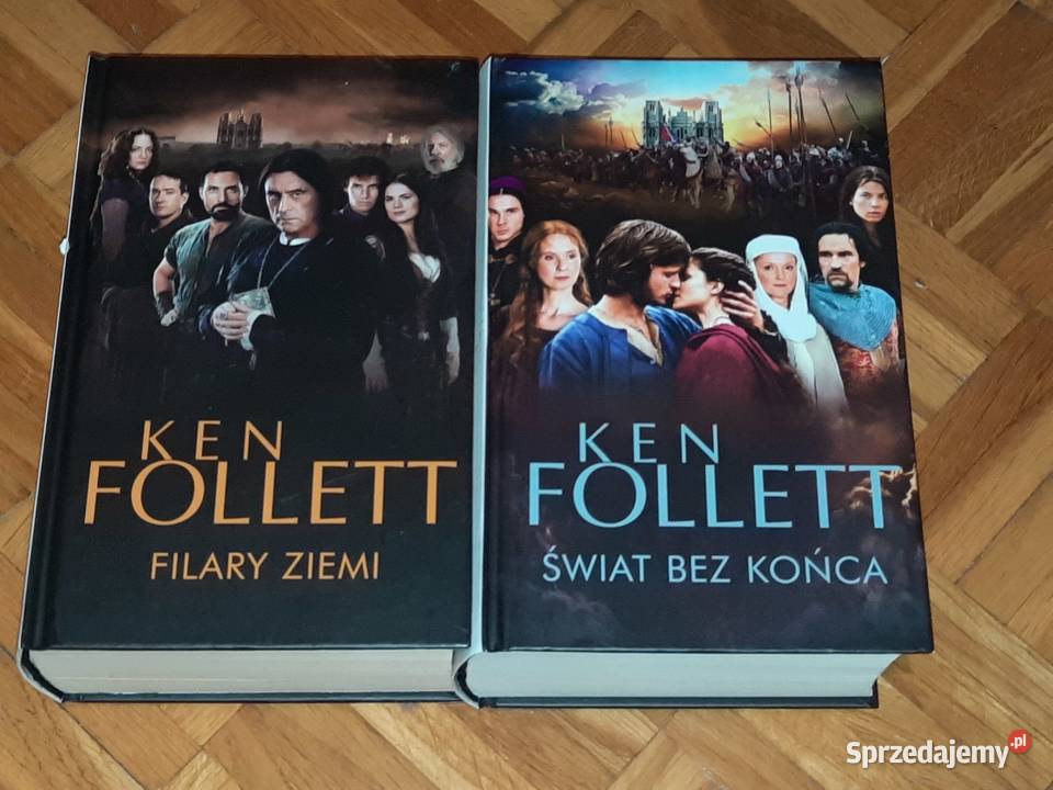 Zestaw dwóch powieści Kena Folletta Filary Ziemi Wrocław