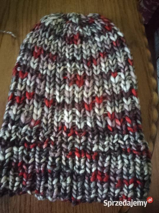 Czapki na zimę ręcznie robione Parciaki sprzedam