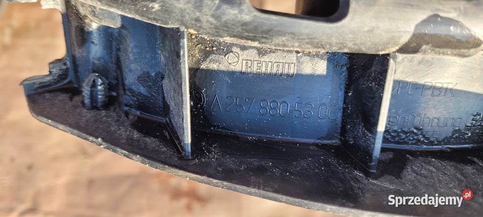 MERCEDES W257 CLS ŚLIZG ZDERZAKA PRAWY TYL Karoseria śląskie Ruda Śląska sprzedam