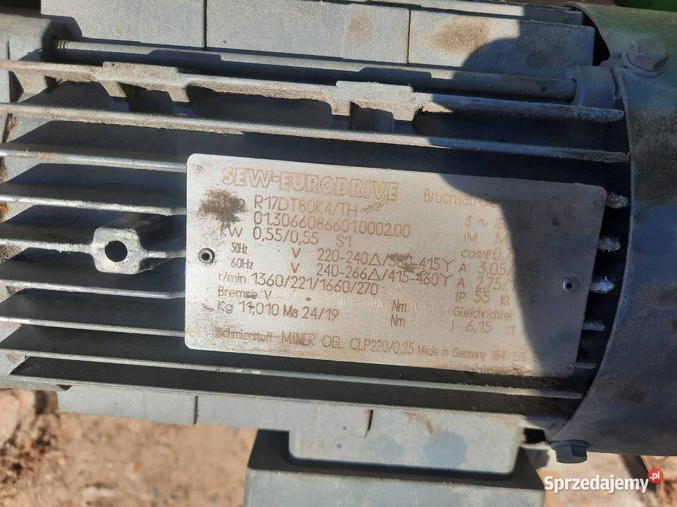 SILNIK 055 KW SEWEURODRIVE R17DT80K4TH wielkopolskie