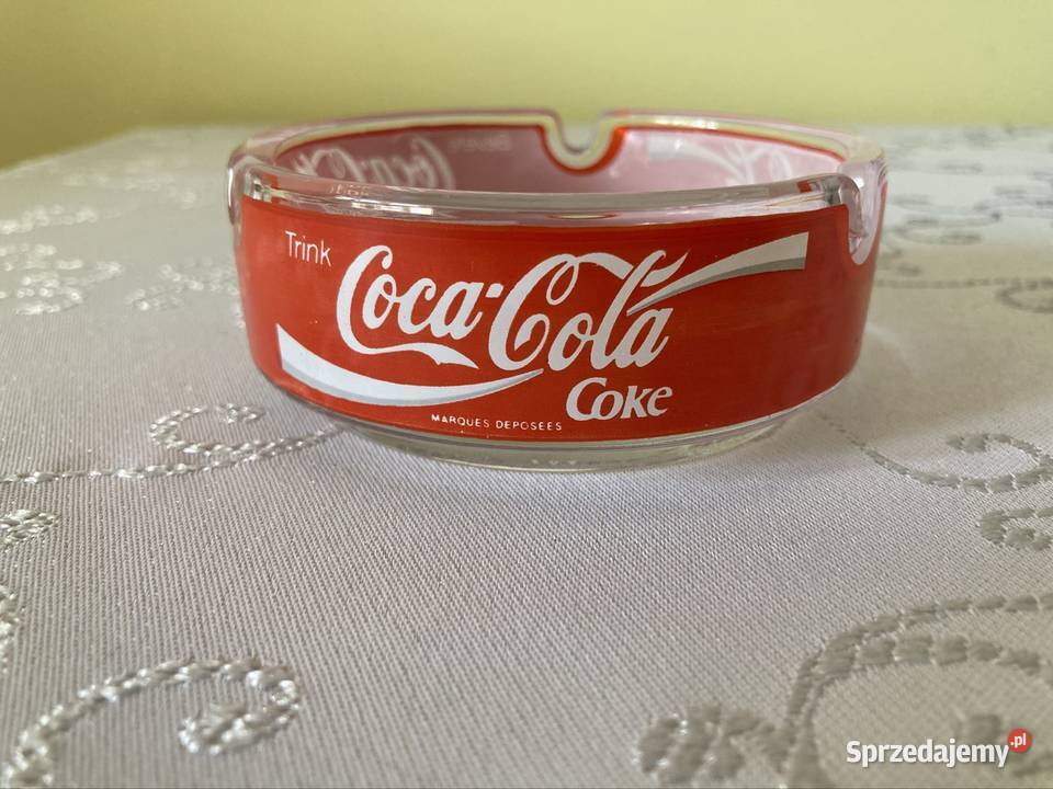 Popielniczka Ozdobna i Dekoracyjna Coca Cola Czerwionka-Leszczyny sprzedam