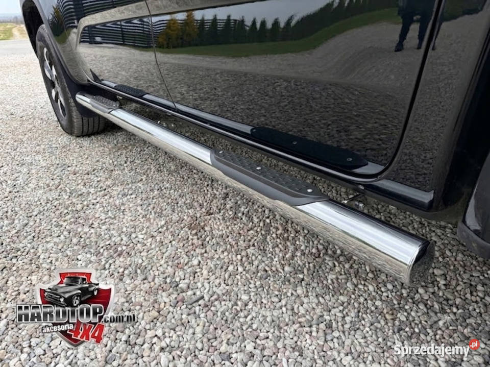 Progi orurowanie stopnie Boczne CHROM FORD Pasłęk