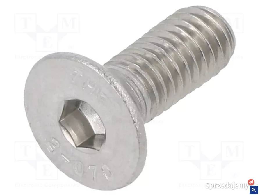 6x20 A2 Wkręt DIN 7991 ISO 10642 Pozostałe Rydułtowy