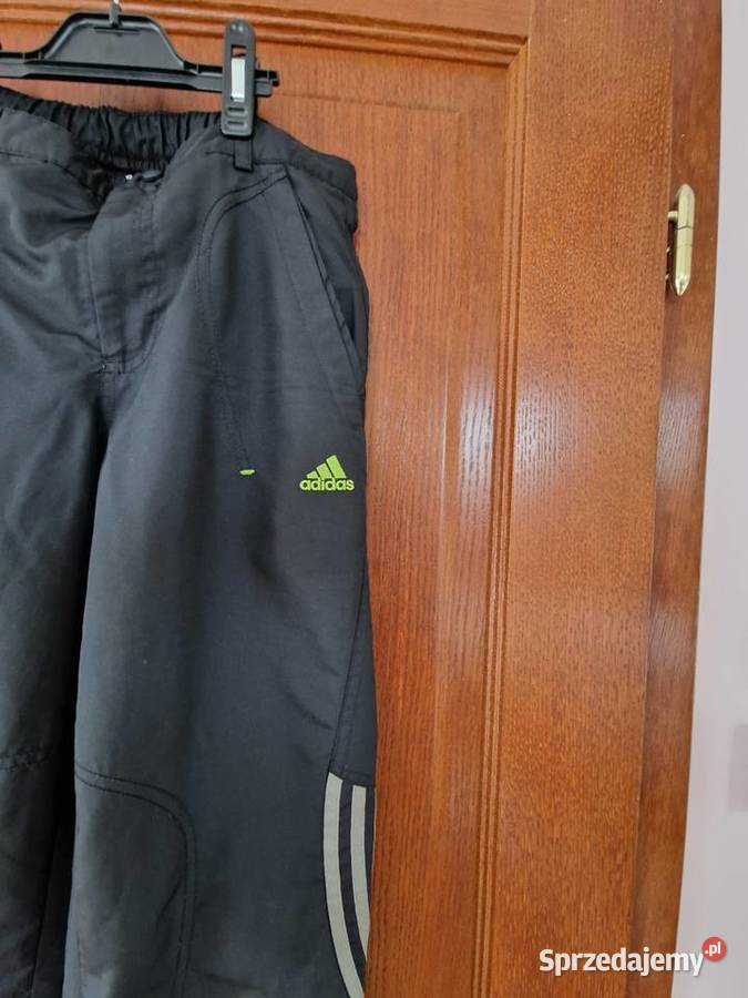 Spodnie dresy czarne Adidas chłopca 12 lat 12 lat+ Bibice