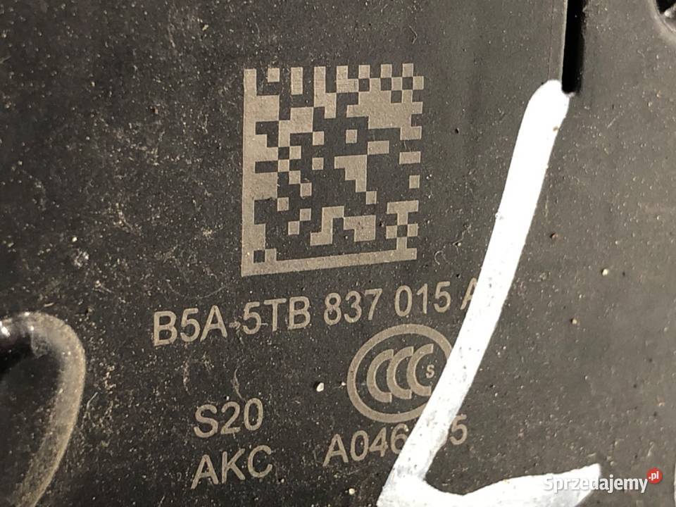 ZAMEK DRZWI LEWY PRZÓD SKODA FABIA III Hatchback Zamki, wkładki i kluczyki