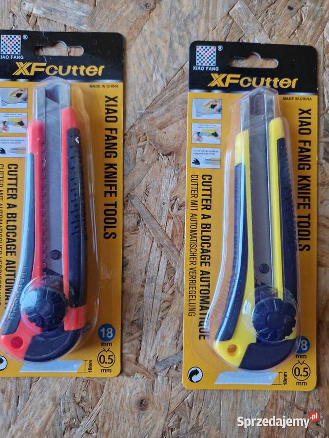 Nożyk do tapet 18mm plastikowa rękojeść Głogowa