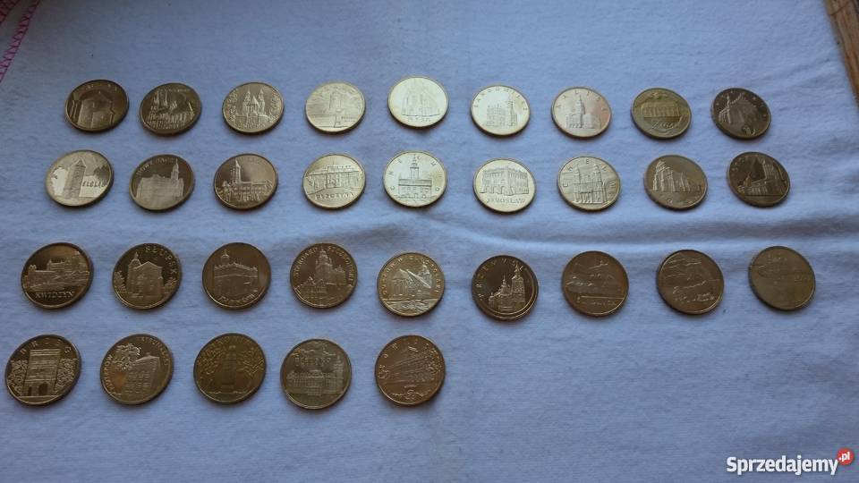 Monety kolekcjonerskie 2 miasta polskie 32 Wrocław