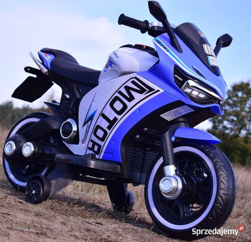 DUŻY MOTOR ŚCIGACZ STRONG 2 EXCLUSIVE ŚWIECĄCE Pojazdy elektryczne i spalinowe Toruń