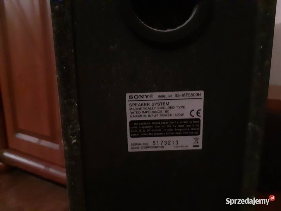 Zestaw głośników Sony