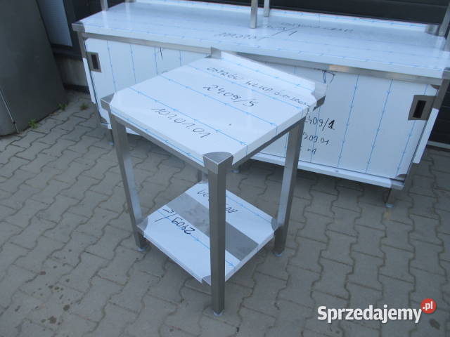 NOWY Stół Gastronomiczny Z Półką Stal Nierdzewna Ostrów Wielkopolski