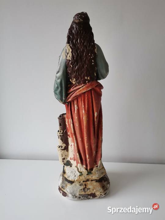 Stara unikatowa przedwojenna gipsowa figurka śląskie Katowice