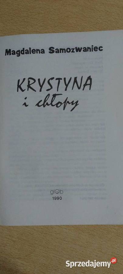 Krystyna i chłopcy miękka Lublin sprzedam