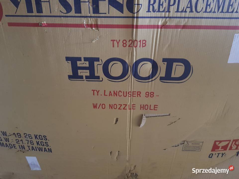 toyota land cruiser f100 9808 maska Jędrzejów sprzedam